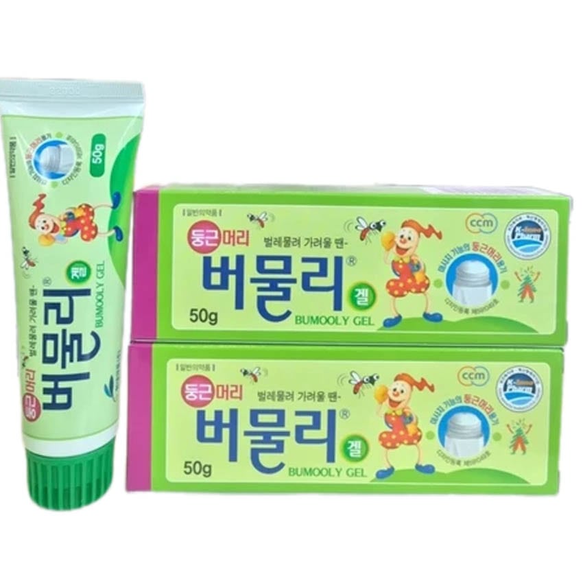Gel bôi côn trùng cắn Bumooly Hàn Quốc 50g – Giảm ngứa, sưng nhanh