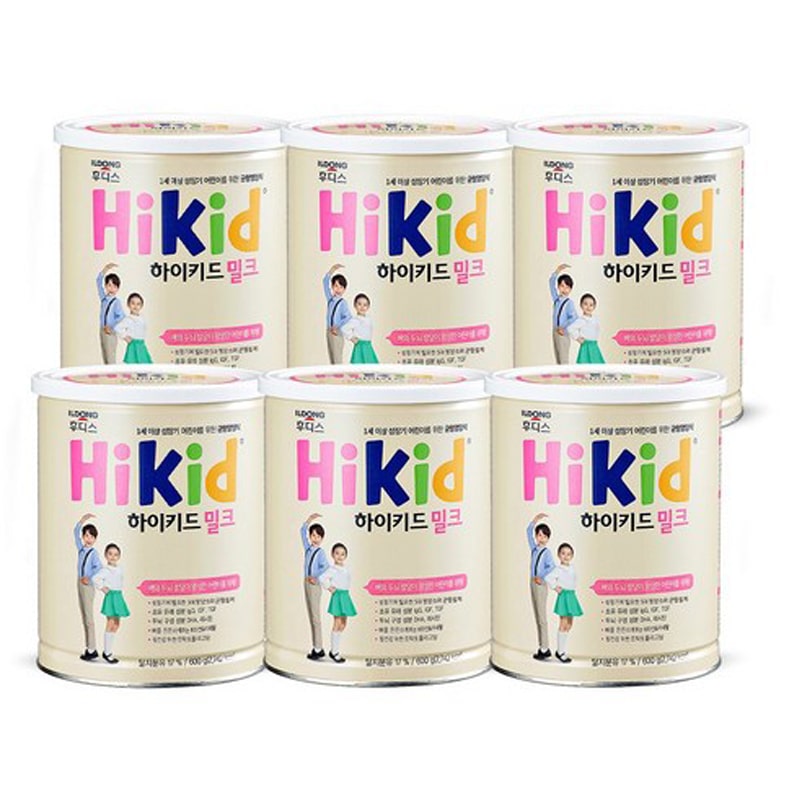 Sữa Hikid cho bé 1 tuổi vị vani 600g – Cao lớn, khỏe mạnh