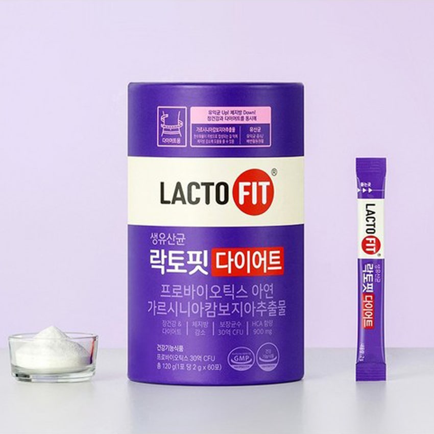Men vi sinh LactoFit Diet tím Hàn Quốc chính hãng