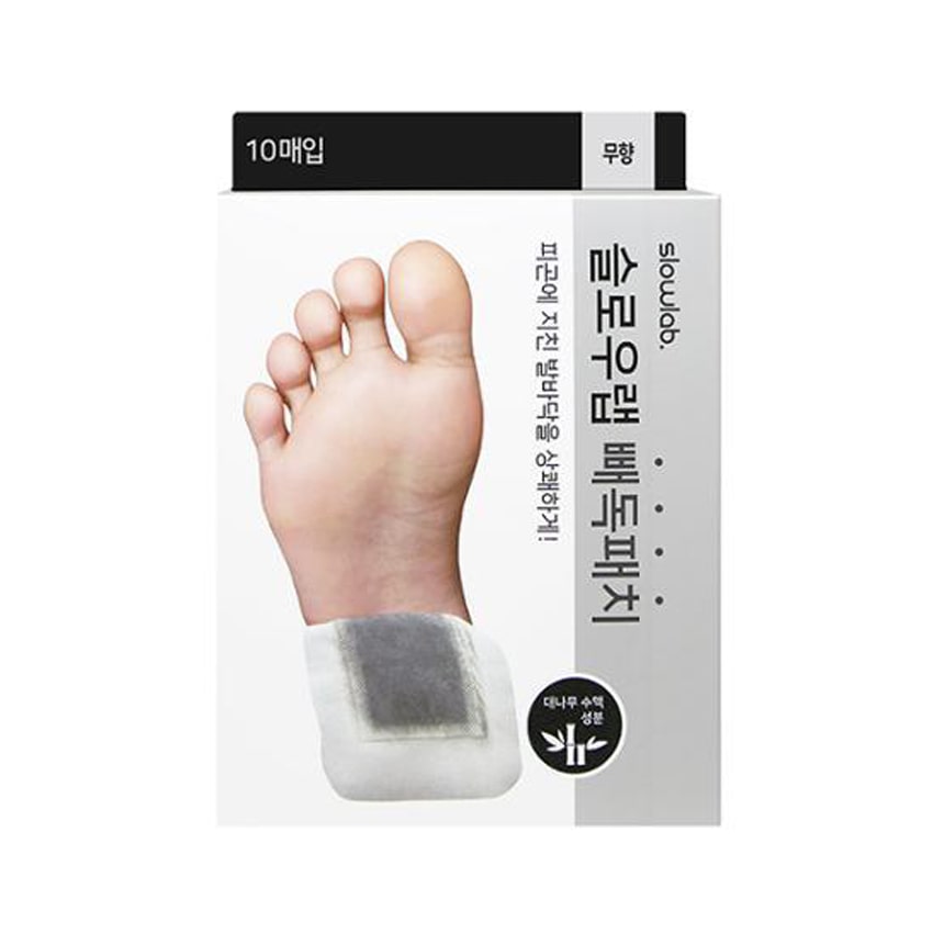 Miếng dán thải độc chân Slowlab Hàn Quốc chính hãng