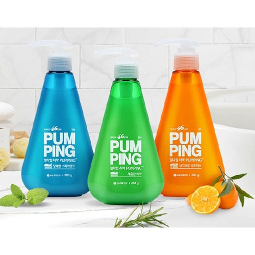 Kem đánh răng Perioe Pumping Citrus Hàn Quốc 285g