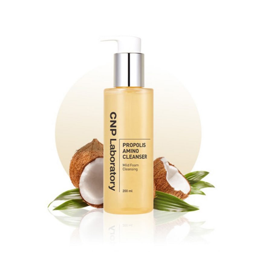 Sữa rửa mặt CNP Laboratory Propolis Amino Cleanser 200ml chính hãng
