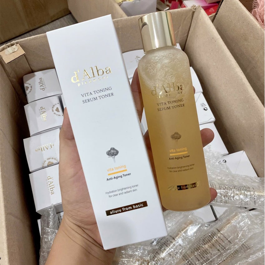 Toner D'alba Vita Toning Serum 180ml chính hãng
